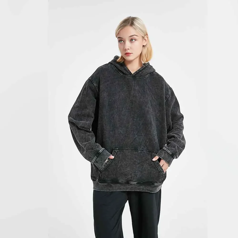3Leaves Classic Washed Hoodie - Image 6