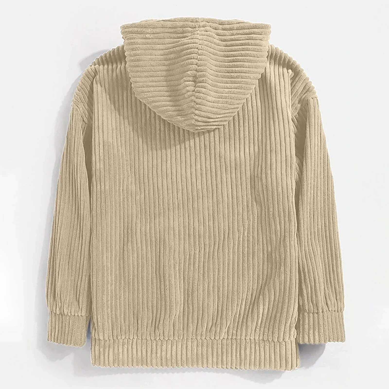 3Leaves Men's Corduroy Hoodie - Image 7