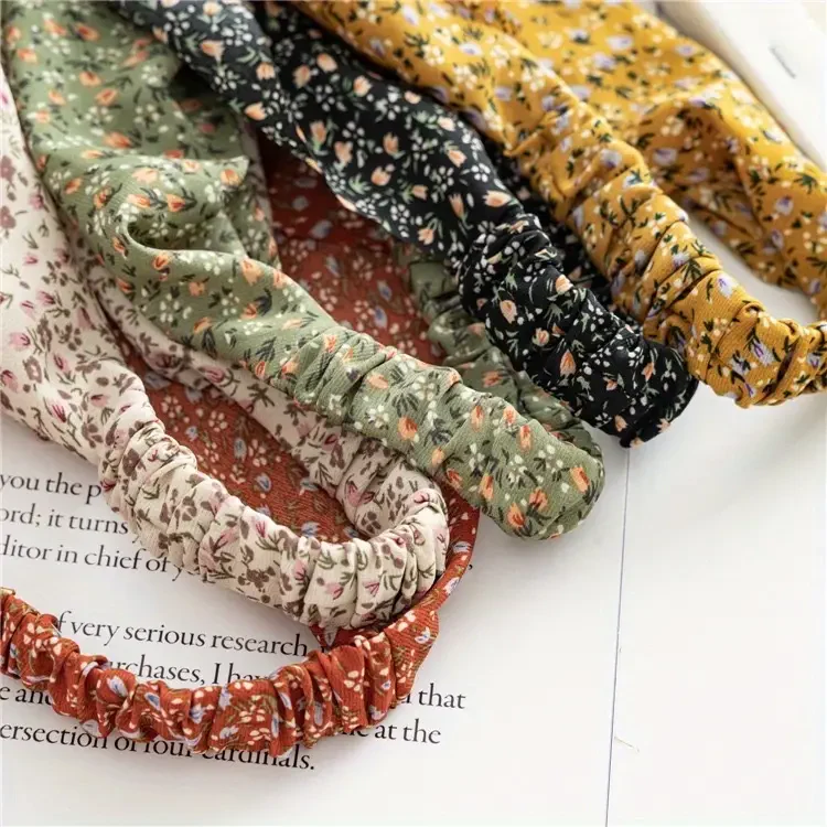 3Leaves Floral Hair Bandana - Image 10