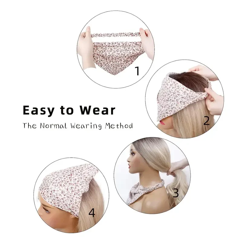 3Leaves Floral Hair Bandana - Image 11
