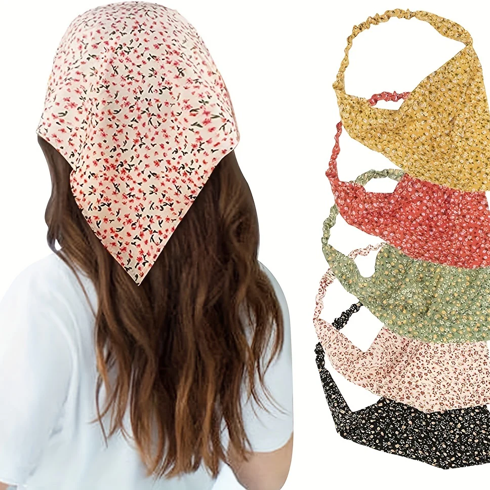3Leaves Floral Hair Bandana - Image 2