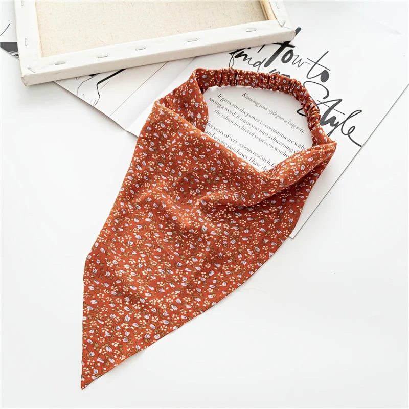 3Leaves Floral Hair Bandana - Image 4