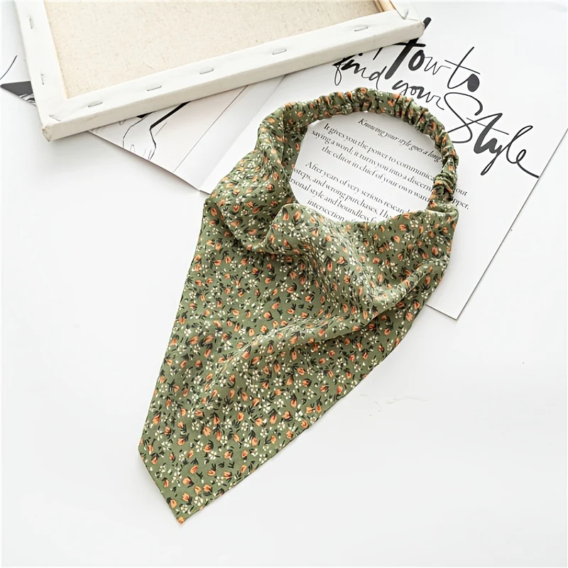 3Leaves Floral Hair Bandana - Image 6