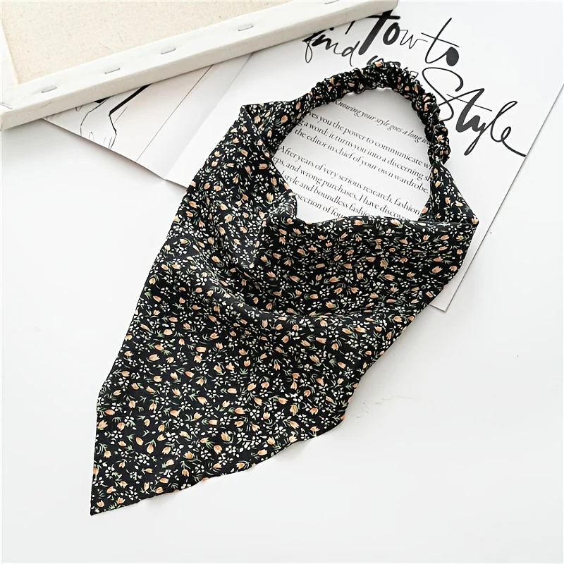 3Leaves Floral Hair Bandana - Image 8