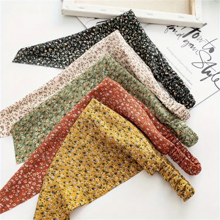 3Leaves Floral Hair Bandana - Image 9