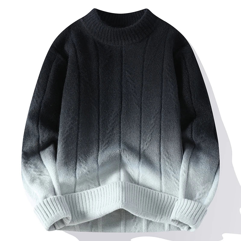 3Leaves Gradient Knit Sweater - Image 5
