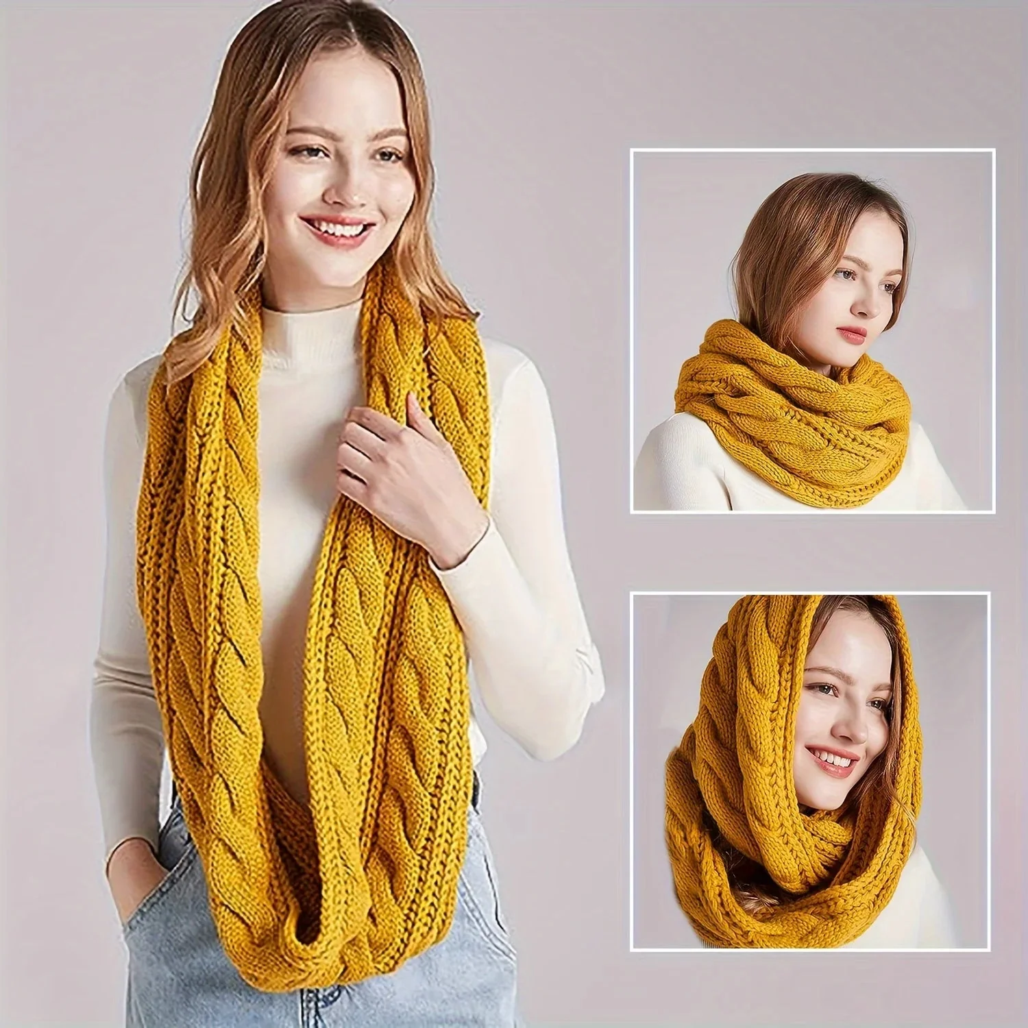3Leaves Infinity Scarf - Image 2