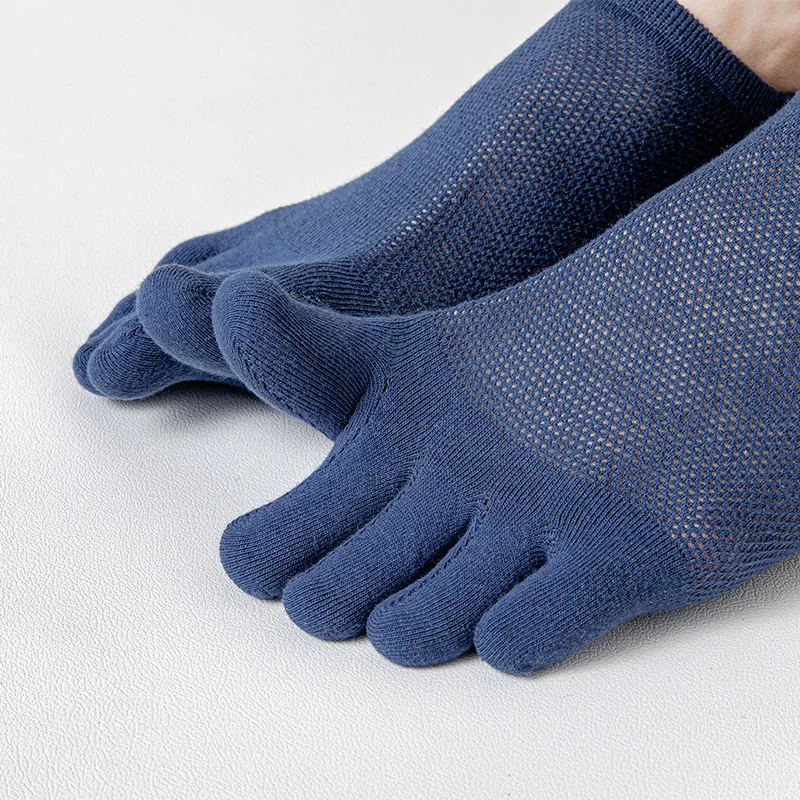 3Leaves Men No-Show Toe Socks (3 Pairs) - Image 12