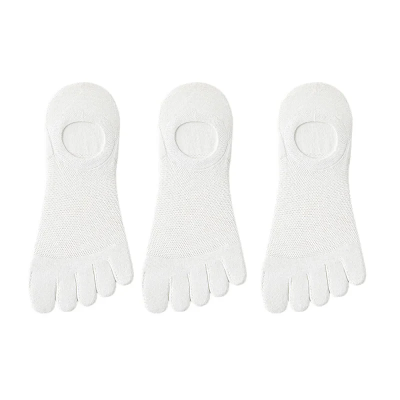 3Leaves Men No-Show Toe Socks (3 Pairs) - Image 5
