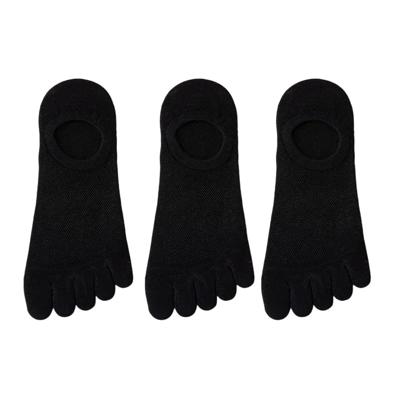 3Leaves Men No-Show Toe Socks (3 Pairs) - Image 6
