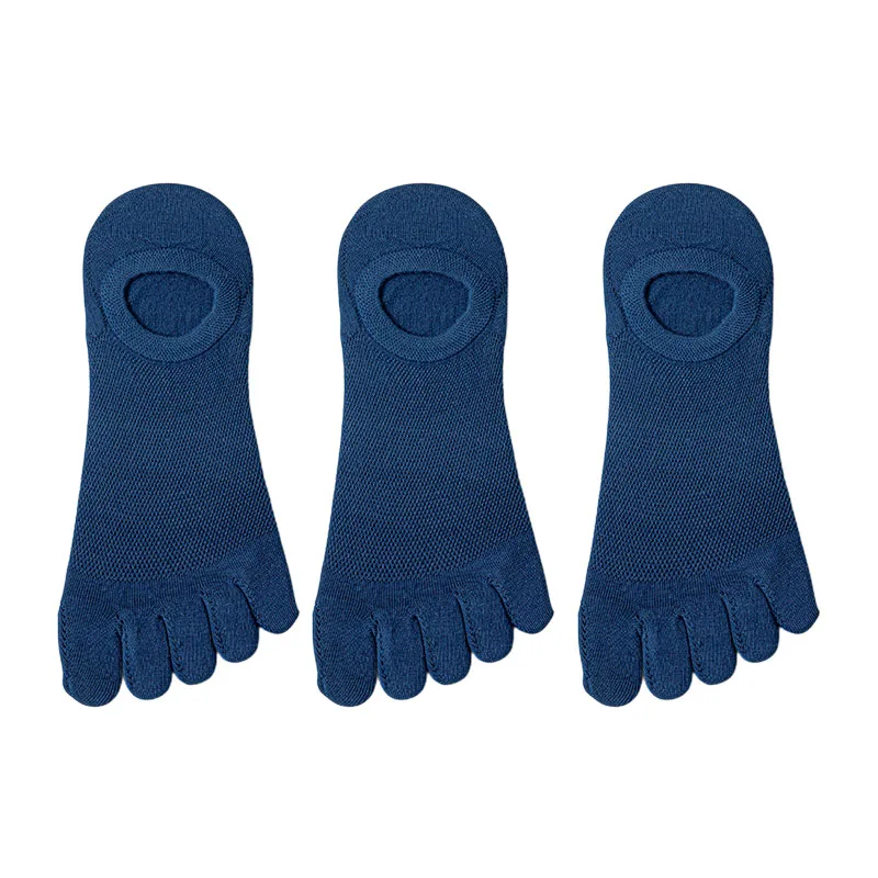 3Leaves Men No-Show Toe Socks (3 Pairs) - Image 7