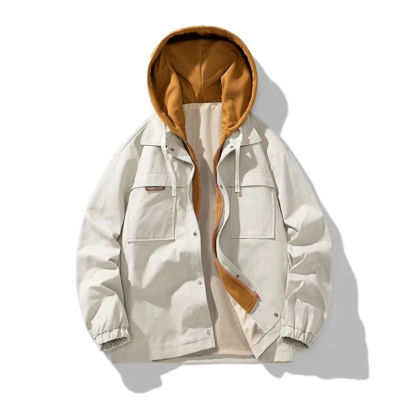 3Leaves Men Windbreaker Hoodie - Image 3
