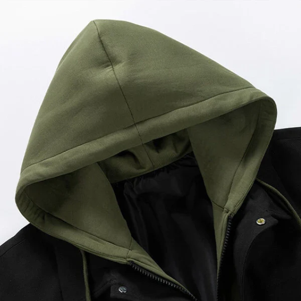 3Leaves Men Windbreaker Hoodie - Image 5