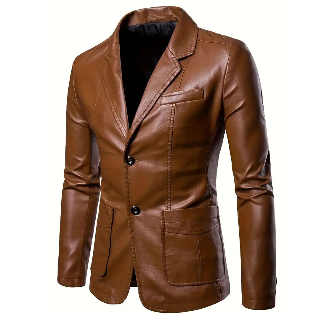 3Leaves Metro Leather Jacket - Image 7