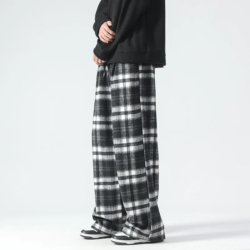 3Leaves Plaid Relaxed Pants - Image 2