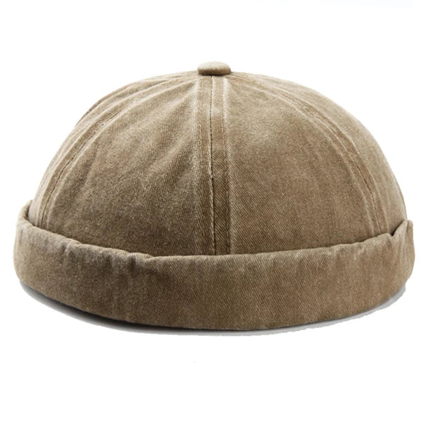 3Leaves Washed Brimless Cap - Image 3