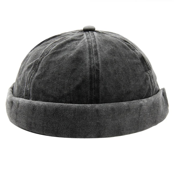 3Leaves Washed Brimless Cap - Image 4