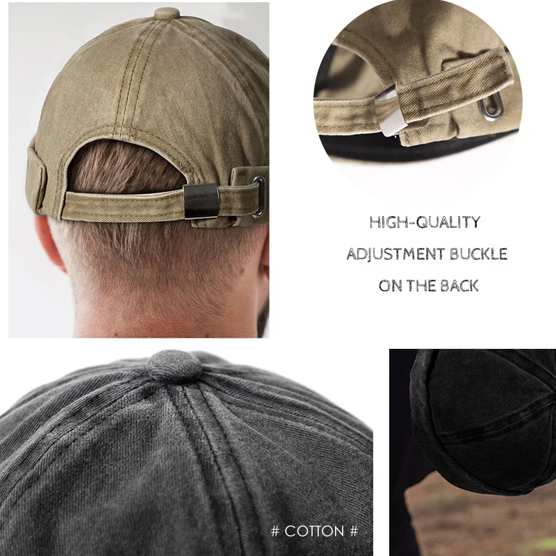 3Leaves Washed Brimless Cap - Image 7