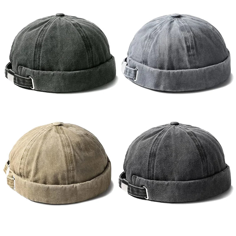 3Leaves Washed Brimless Cap - Image 9