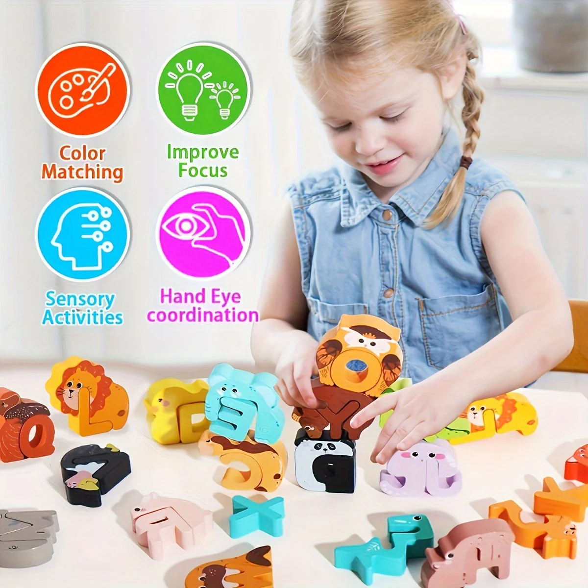 Alphabet Animal Puzzle Set - Image 2