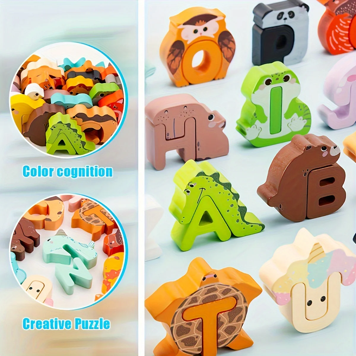 Alphabet Animal Puzzle Set - Image 4