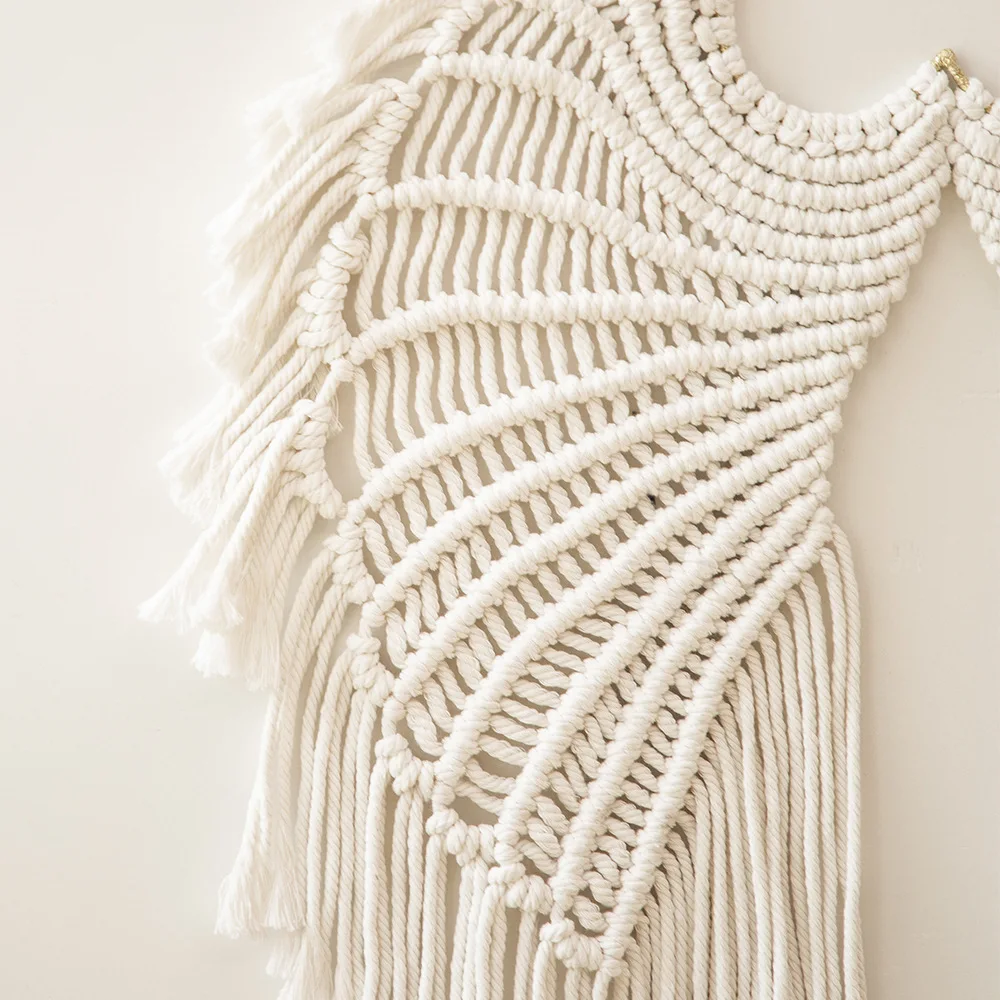 Angel Wings Macrame Wall Decor - Image 2