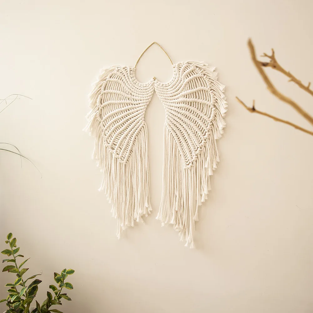 Angel Wings Macrame Wall Decor - Image 5