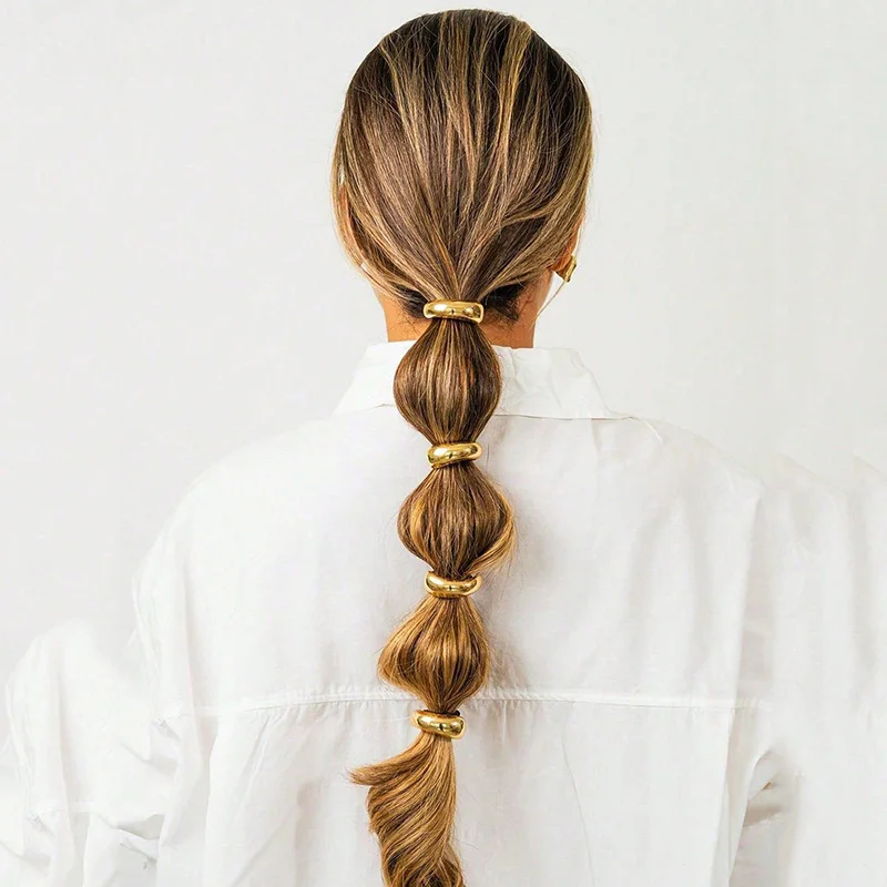 Aurora Gold Hair Cuff Set