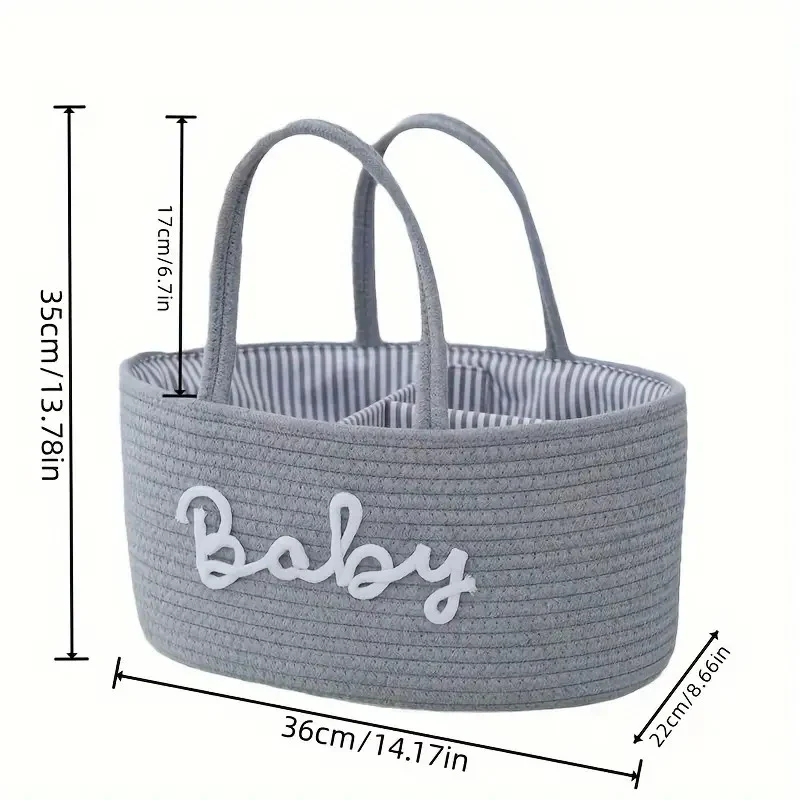 Berry Blue Diaper Caddy - Image 8