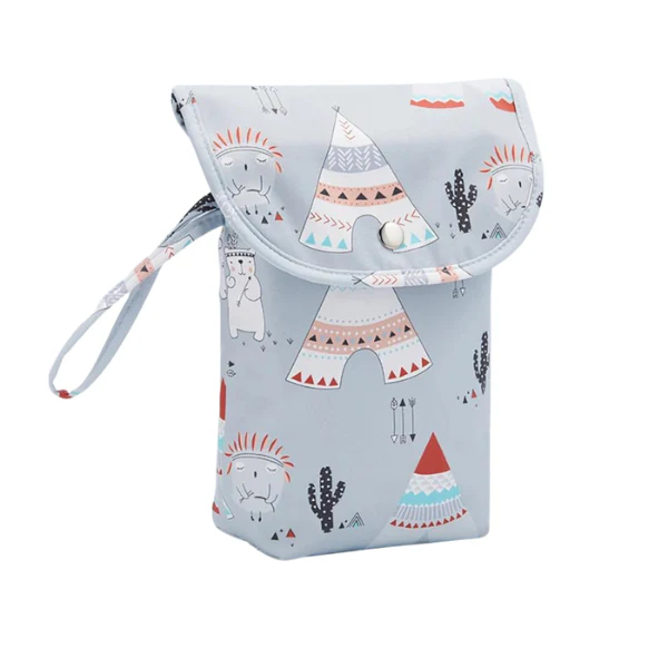 Berry Blue Diaper Bag