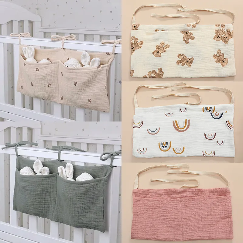 BerryBlue Baby Crib Storage Caddy - Image 13