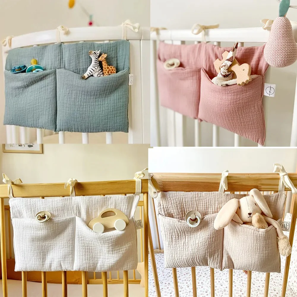 BerryBlue Baby Crib Storage Caddy - Image 2