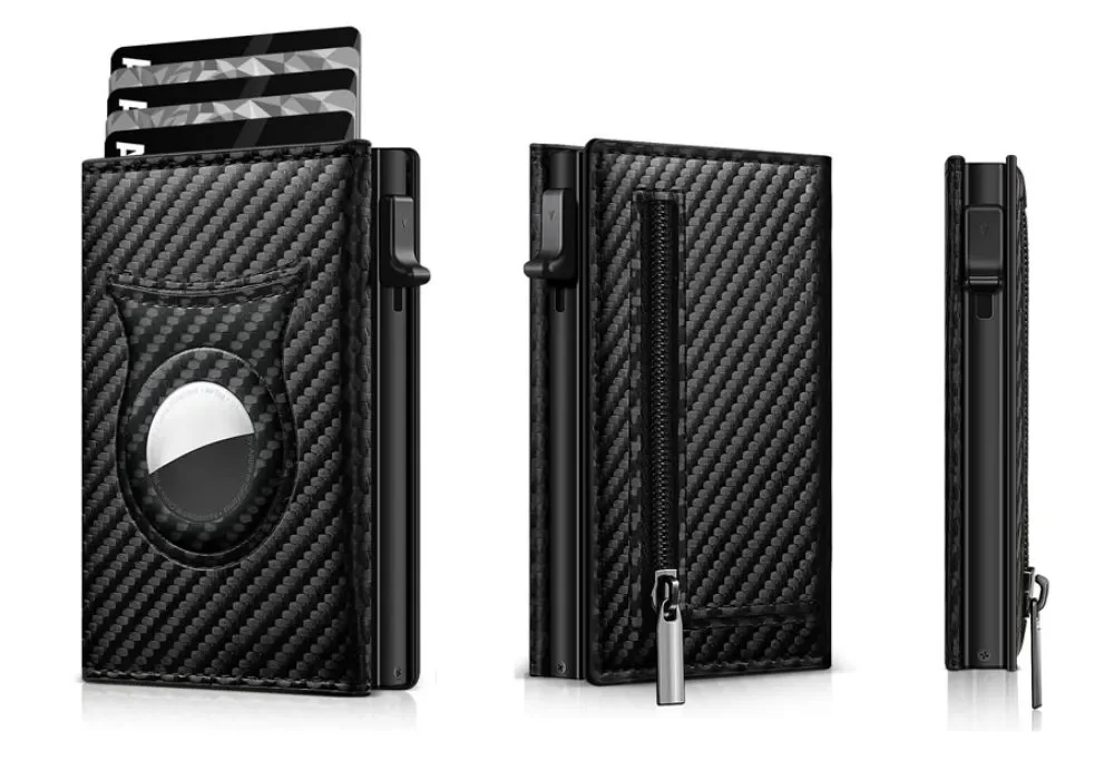 Black Edge Carbon Fiber Wallet - Image 6