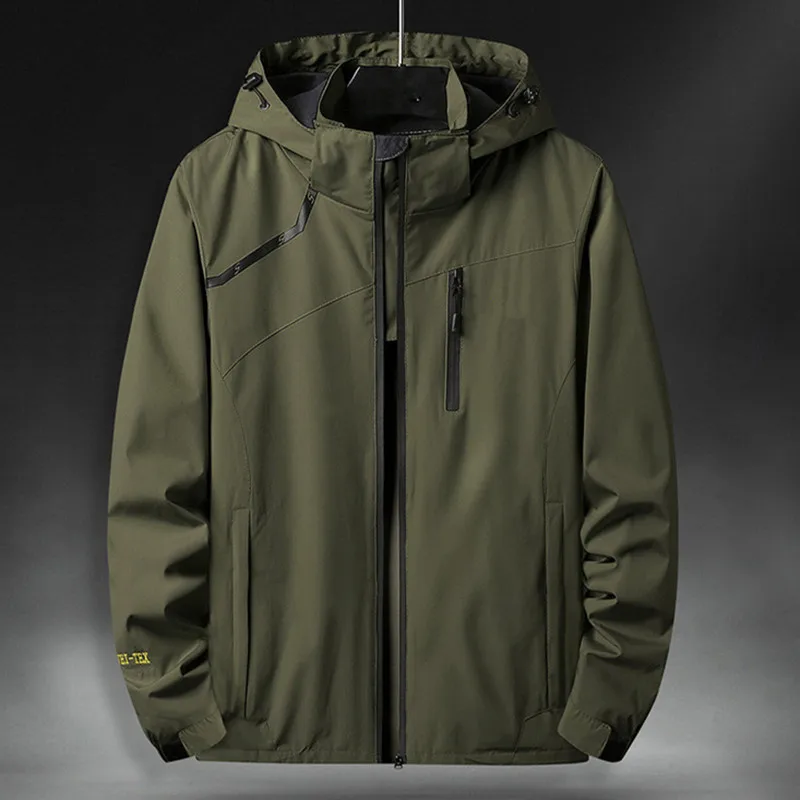 Black Oak Men Weatherproof Jacket - Image 7