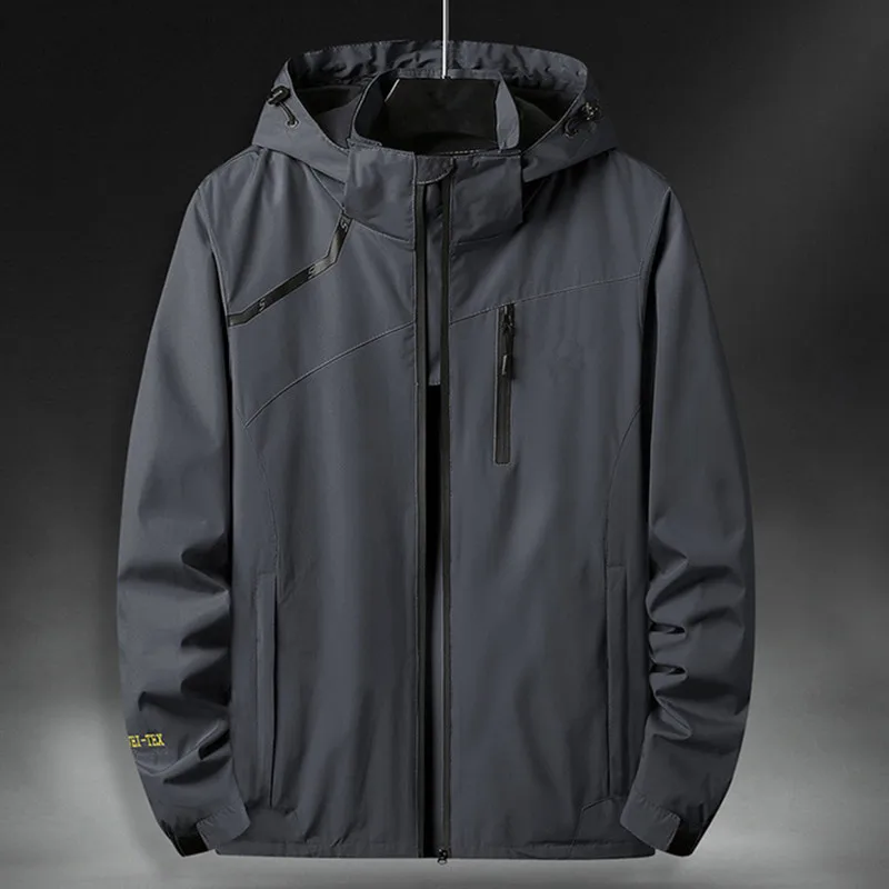 Black Oak Men Weatherproof Jacket - Image 8