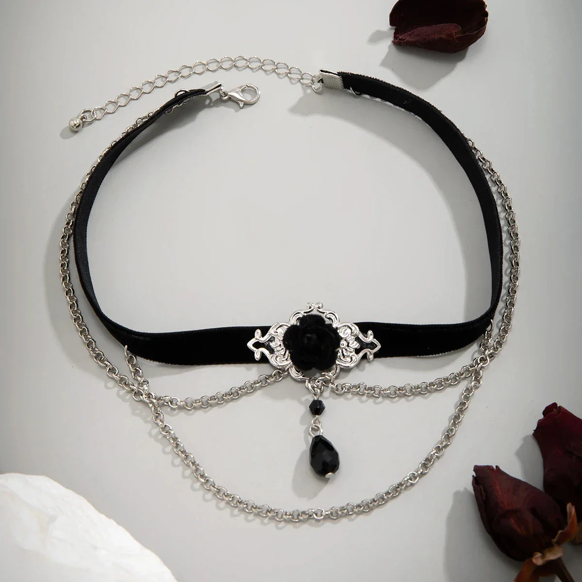 Black Rose Choker - Image 4