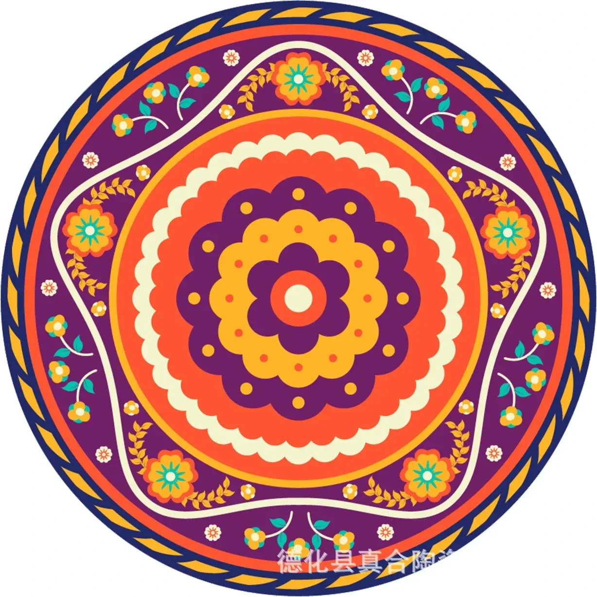 Boho Chic Mandala Coaster Set - Image 6