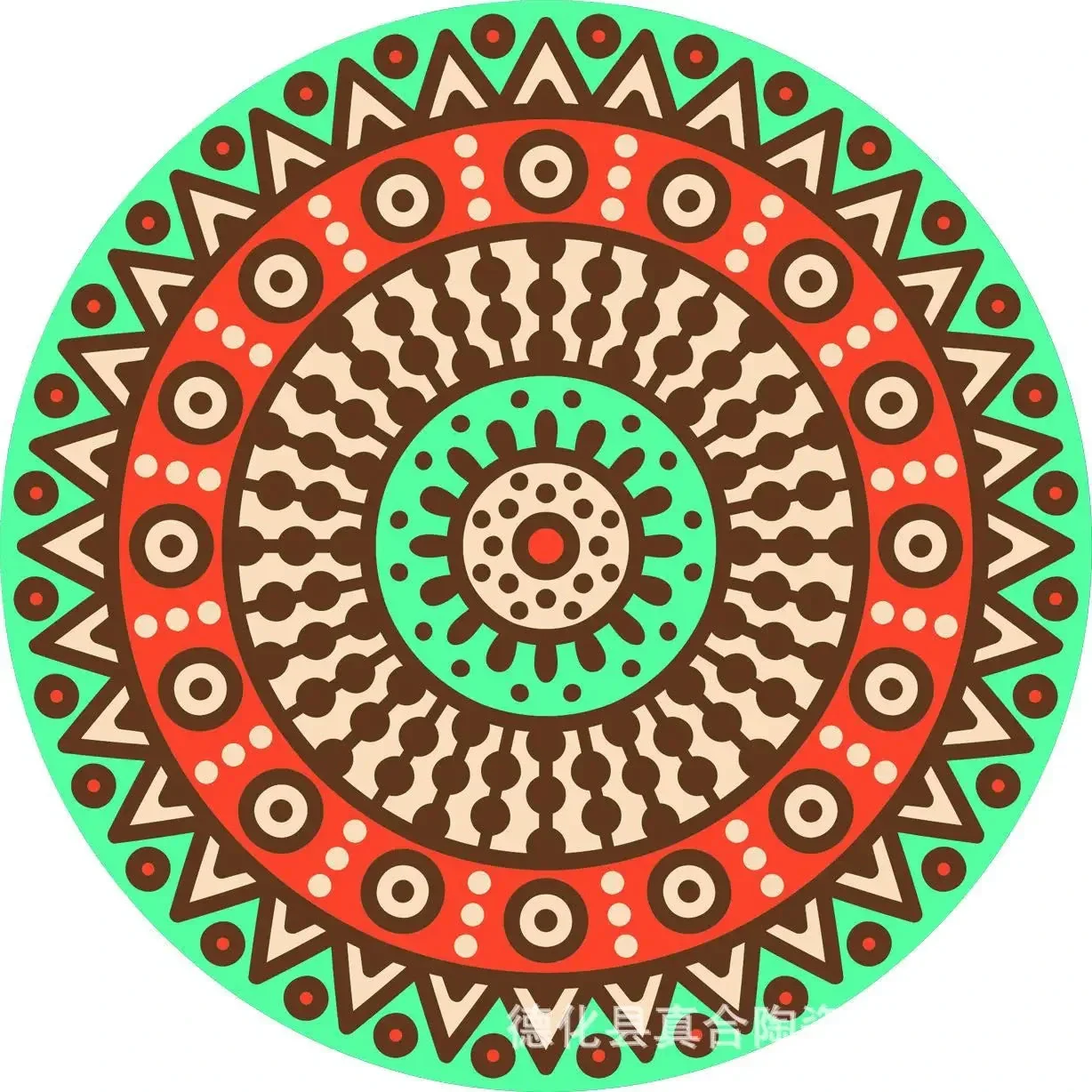 Boho Chic Mandala Coaster Set - Image 7