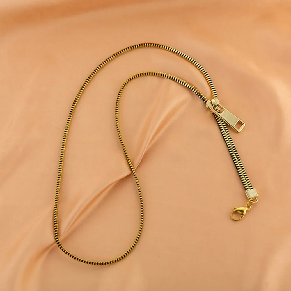 Brassline Zip Necklace - Image 4