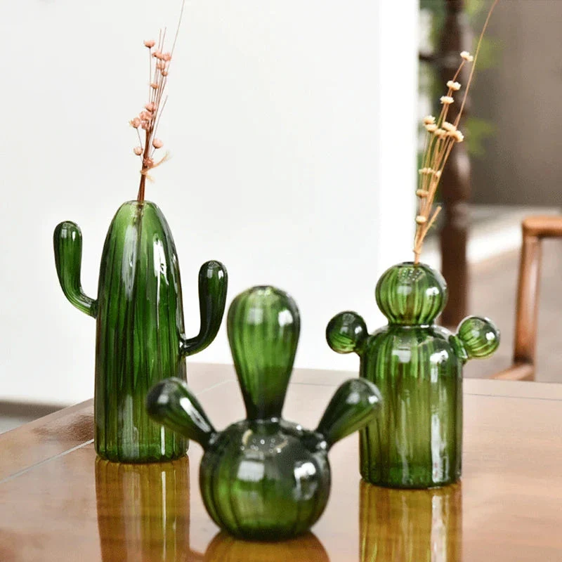 Cactus Glass Vase Set - Image 10