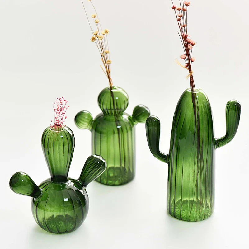 Cactus Glass Vase Set - Image 11