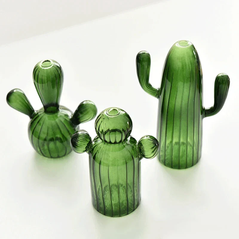 Cactus Glass Vase Set - Image 12