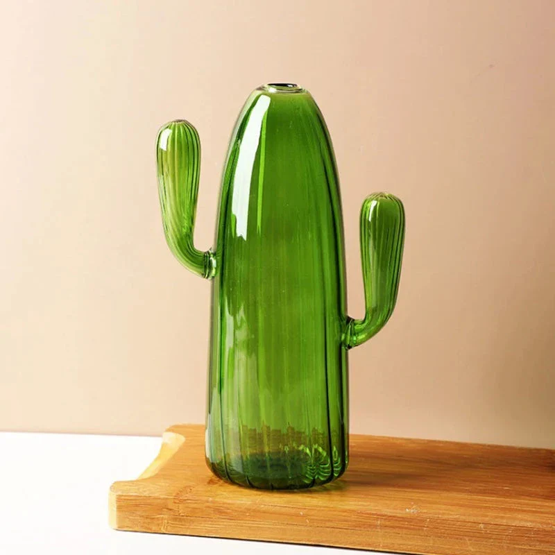 Cactus Glass Vase Set - Image 4