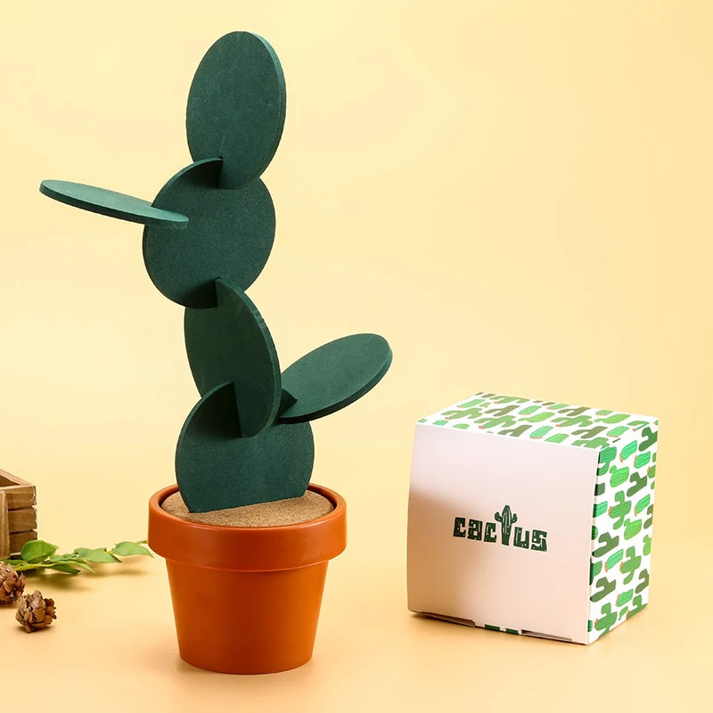 Cactus Pot Coaster Set - Image 7