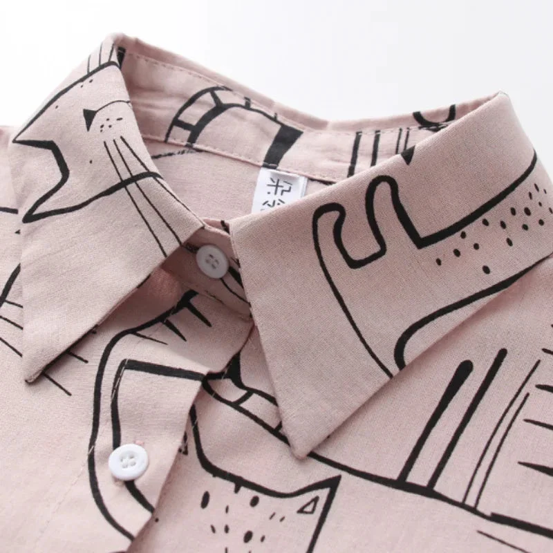 Catitude Button-Up Shirt - Image 5