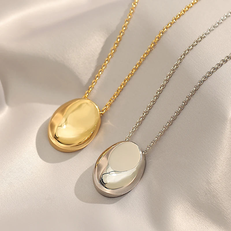 Celeste Oval Necklace - Image 6