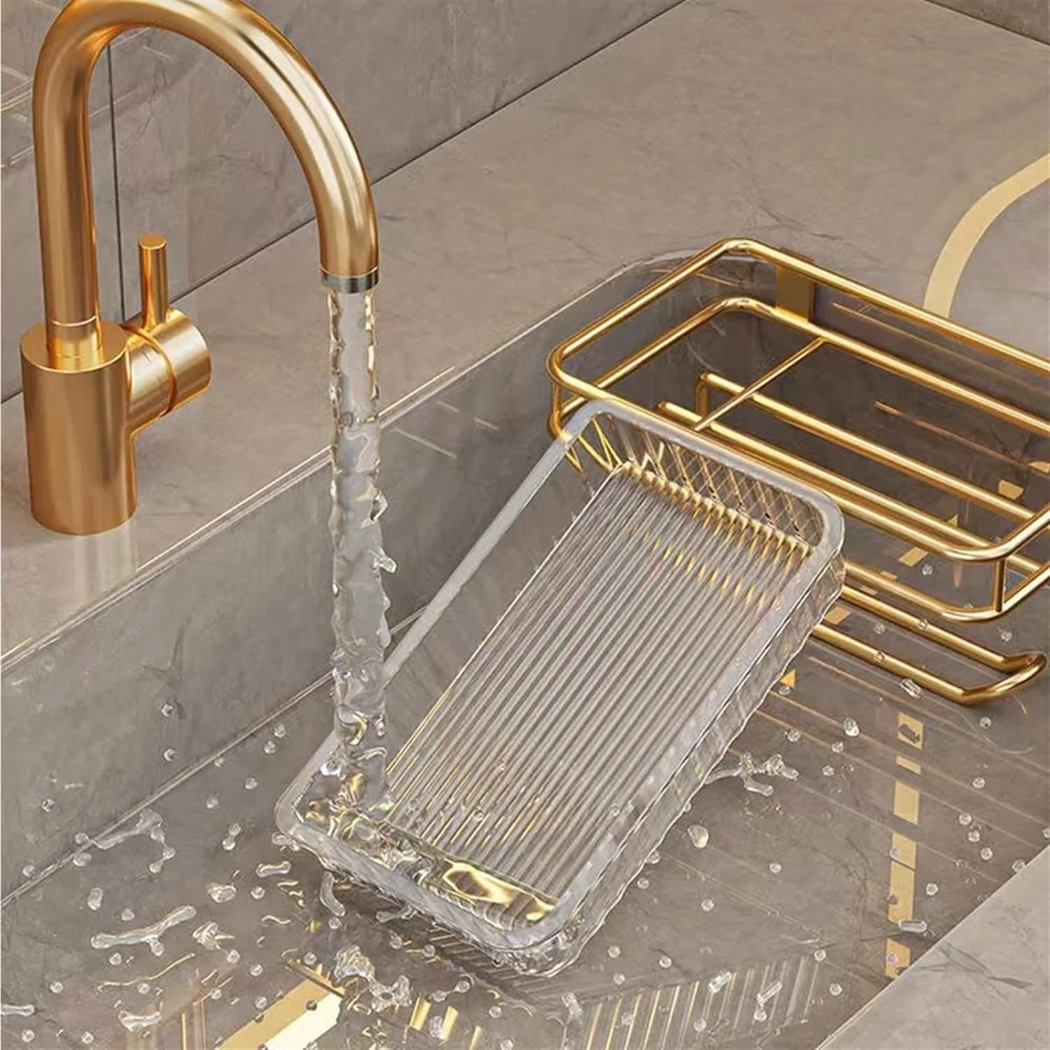 Celestial Gold Toilet Paper Holder - Image 3
