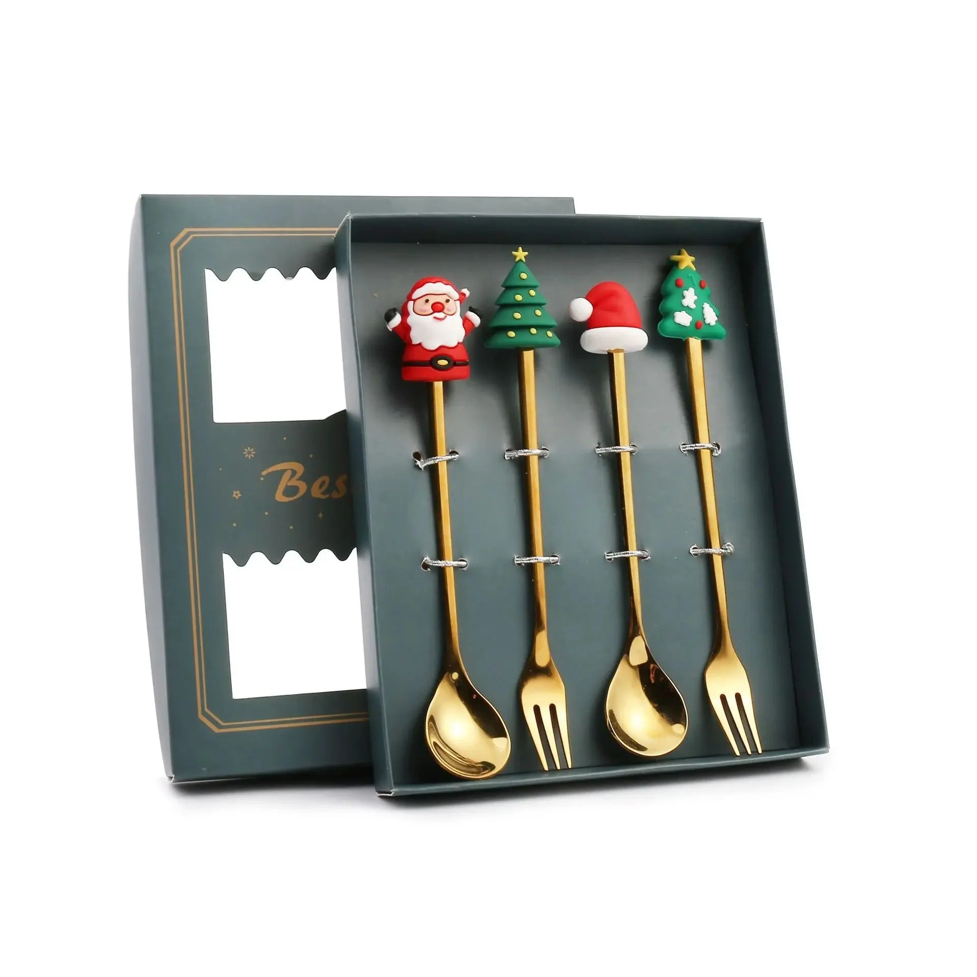 ChefGenius Christmas Cutlery Gift Set - Image 3