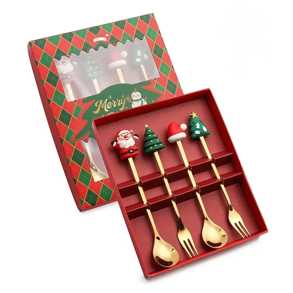 ChefGenius Christmas Cutlery Gift Set - Image 4