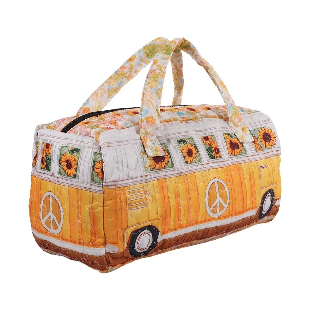 Coastal Caravan Quilted Duffle